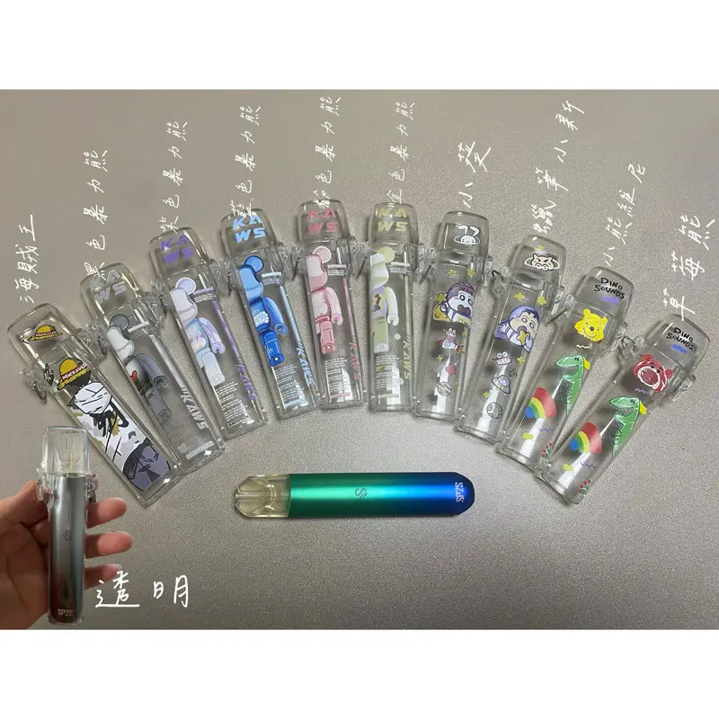 sp2s-case-cover 一代通用主機保護套|卡通貼圖透明外觀 防刮防撞保護設計 適用一代通用主機 台灣現貨